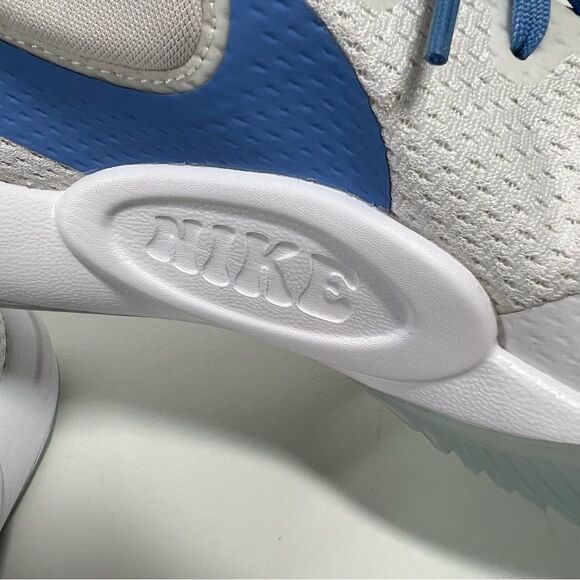 Nike NWT Men’s Size 10 Women’s Size 11.5 White Blue Hyperquick Volleyball Shoes - Picture 10 of 16